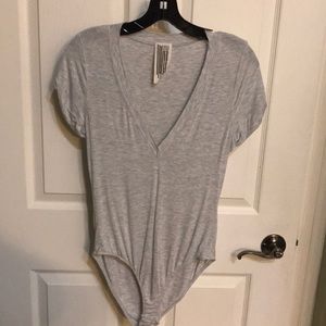 V neck leotard